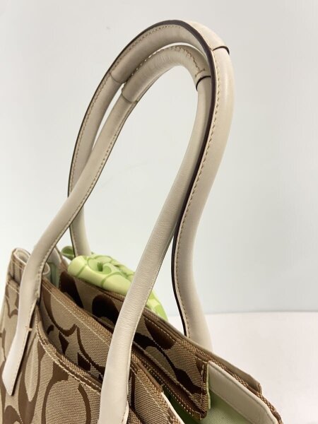 COACH(コーチ) / ハンドバッグ_シグネーチャー/キャンバス | 中古品の 