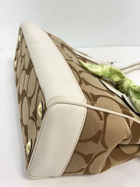 COACH(コーチ) / ハンドバッグ_シグネーチャー/キャンバス | 中古品の 