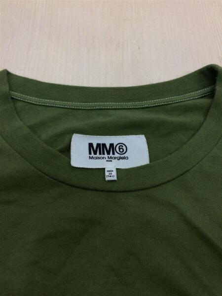MM6(エムエムシックス) / オーバーサイズ/リバースロゴTee/Tシャツ 