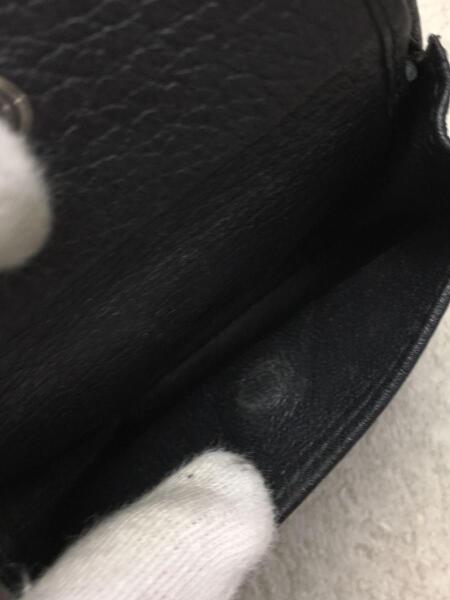 GUCCI(グッチ) / 2つ折り財布/レザー/BLK/メンズ/ブラック/グッチ/無地