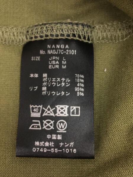 NANGA(ナンガ) / ナンガ/7分袖カットソー/L/コットン/カーキ | 古着の 