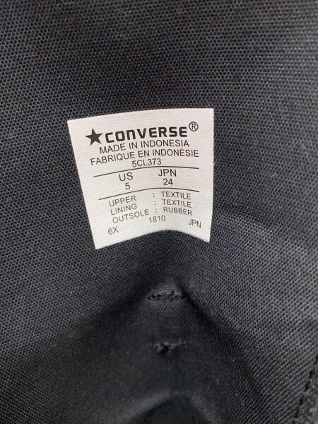 CONVERSE(コンバース) / ロングブーツ/24cm/BLK/キャンバス | 中古品の CONVERSE(コンバース) / ロングブーツ/24cm/BLK/キャンバス | 中古品の