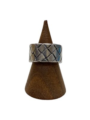 BOTTEGA VENETA / オープン/ピラーリング/SV925/8号/シルバー/レディース/2810 Ⅵ BOTTEGA VENETA(ボッテガヴェネタ) / オープン/ピラーリング/SV925/8号