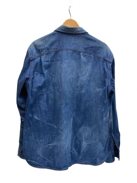 NEIGHBORHOOD / 長袖シャツ/M/コットン/IDG/212YTNH-SHM01 NEIGHBORHOOD(ネイバーフッド) / 長袖シャツ/M/コットン/IDG/212YTNH