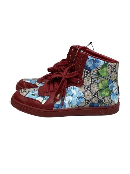 GUCCI(グッチ) / ハイカットスニーカー/36.5/RED/435780 | 中古品の 