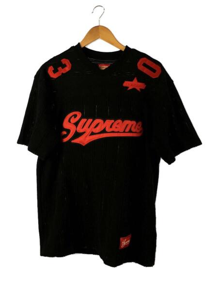 Supreme(シュプリーム) / 21SS/Mesh Stripe Football Jersey/Tシャツ/L 