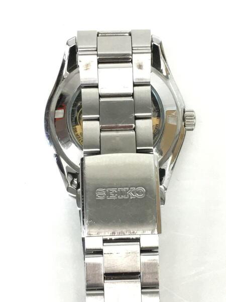 SEIKO(セイコー) / 自動巻腕時計/アナログ/ステンレス/BLK/SLV/4R38