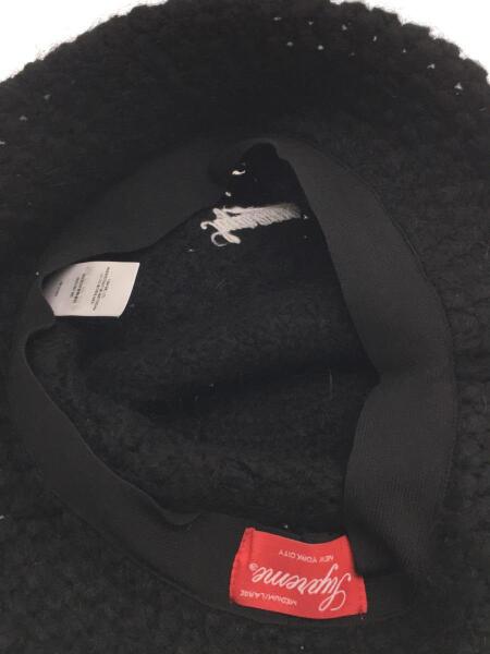 Supreme(シュプリーム) / ハット/--/アクリル/BLK/Mohair Crochet