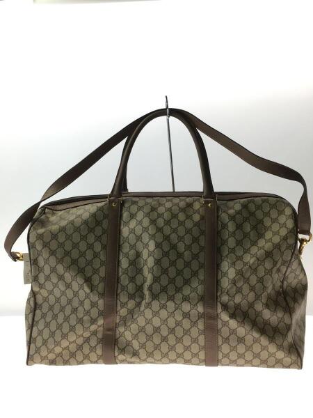GUCCI(グッチ) / ボストンバッグ/PVC/ブラウン/GG柄/オールド/GG GUCCI(グッチ) / ボストンバッグ/PVC/ブラウン/GG柄/オールド/GG
