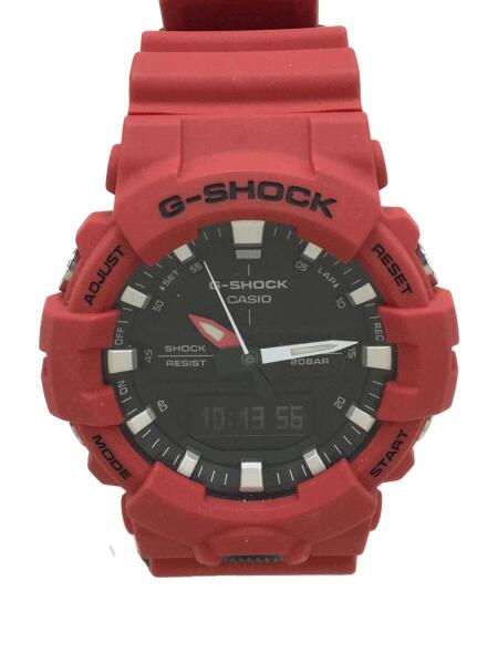 CASIO(カシオ) / クォーツ腕時計/G-SHOCK/デジアナ/ラバー/レッド/GA 