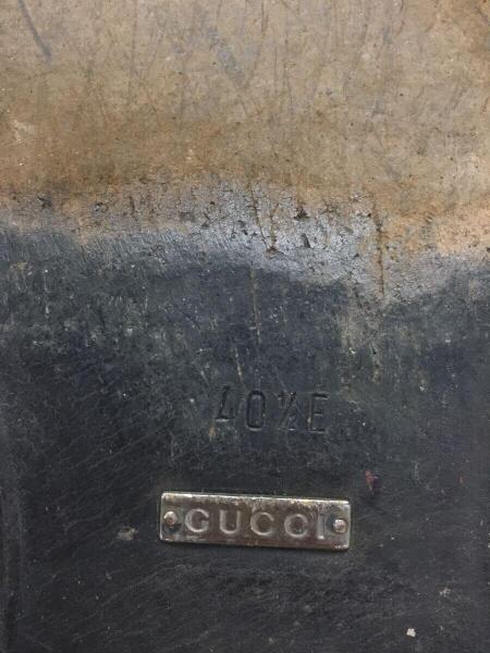 GUCCI(グッチ) / ドレスシューズ/40.5/ブラック/レザー/111 5222