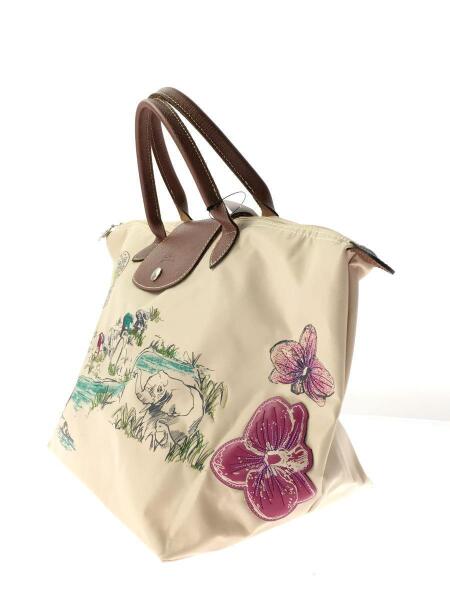LONGCHAMP(ロンシャン) / プリアージュ/ハンドバッグM/ベトナム/刺繍 