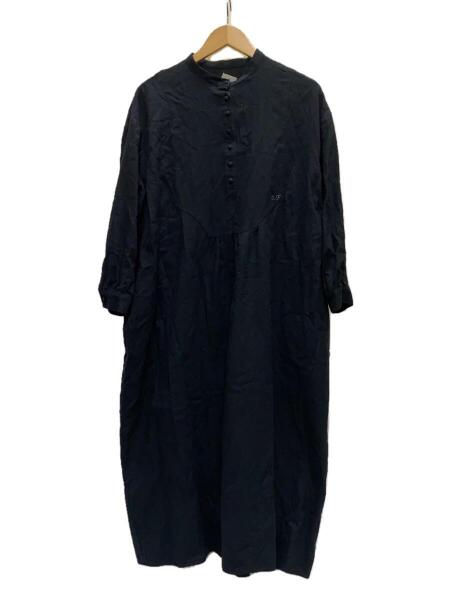 ｵｵｶﾐとﾌｸﾛｳ / 長袖ワンピース/--/コットン/BRW/無地/PO-2430 ｵｵｶﾐとﾌｸﾛｳ(オオカミトフクロウ) / 長袖ワンピース/--/コットン/無地