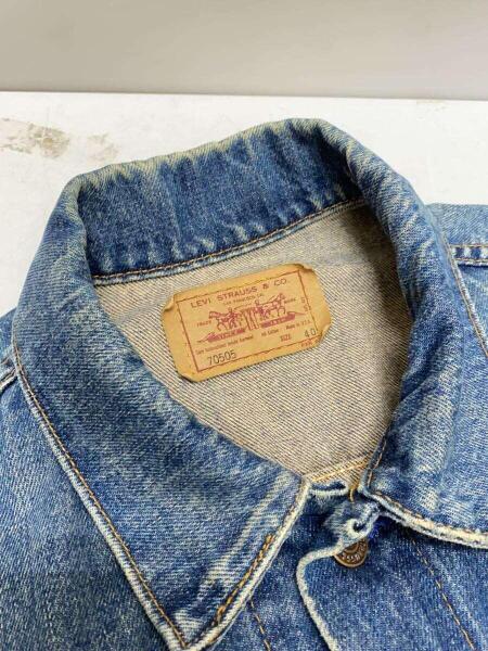 Levi's(リーバイス) / 90年代/USA製/ボタン裏715/70505/Gジャン/40