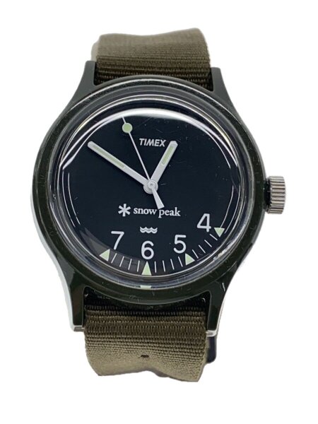 TIMEX(タイメックス) / 腕時計/アナログ/BLK/KHK/SR626SW CELL | 中古 