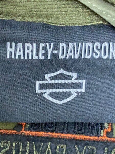 HARLEY DAVIDSON / Idyll Windproof Soft Shell Jaジャケット/S/ポリエステル/カーキ/97410-25VM HARLEY DAVIDSON(ハーレーダヴィッドソン) / Idyll Windproof Soft