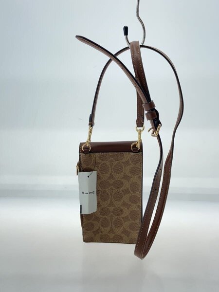 COACH(コーチ) / ショルダーバッグ/レザー/ブラウン/総柄/FCM234 
