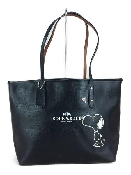 COACH(コーチ) / シティジップトートバッグ/レザー/BLK/F37273 