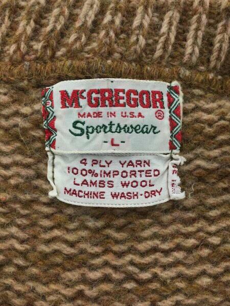 McGREGOR(マクレガー) / 60s-70s/マクレガー/セーター(厚手)/USA製/V 