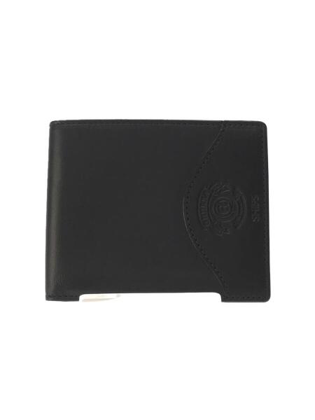 未使用！GHURKA X SHIPS CLASSIC W 二つ折り財布 GHURKA(グルカ) / SHIPS別注/2つ折り財布/レザー/BLK/無地/メンズ