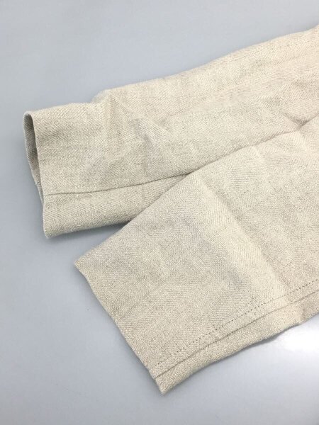 Plage(プラージュ) / ヘリンボーンリネンガウンコート/38/リネン/CRM  