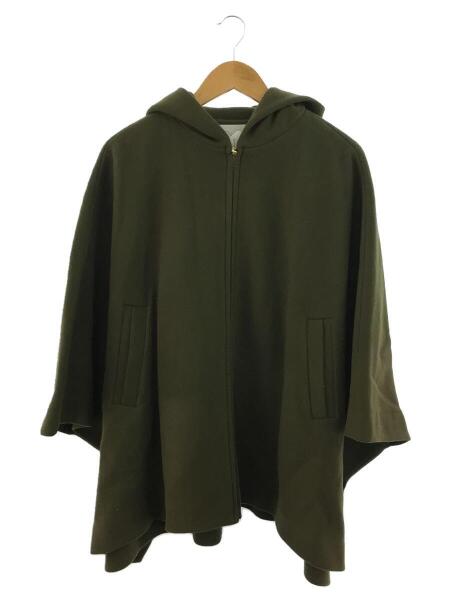 ANAYI アナイ シャルムビーバーケープコート ウール ポンチョ ブラック