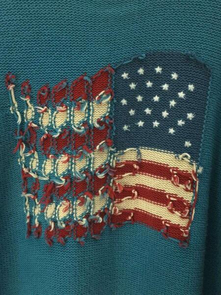 dairiku ダイリク 19aw 星条旗ニット 写真アップしました