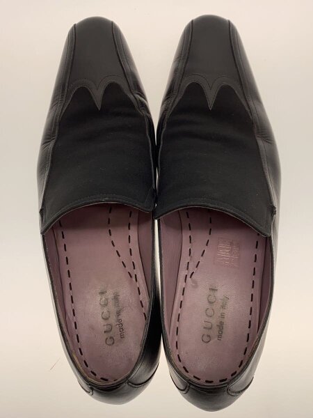 GUCCI(グッチ) / 切り替え/ローファー/42E/BLK/レザー | 中古品の販売 