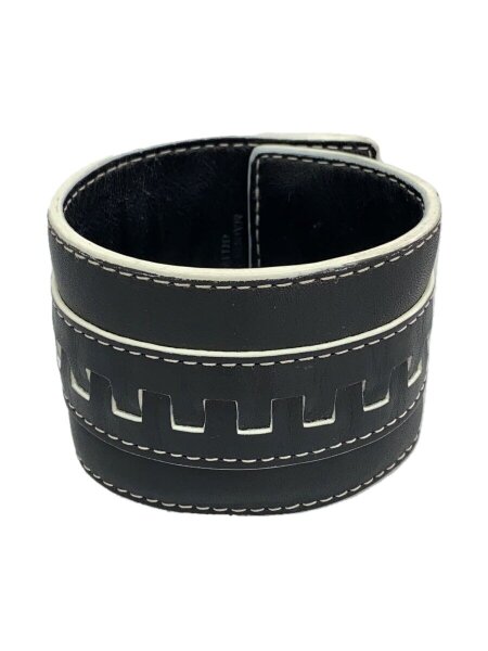 GIVENCHY黒レザー バングル