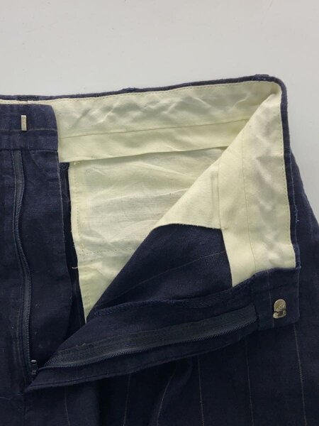 LAUREN RALPH LAUREN / スラックスパンツ/34/ウール/NVY/ストライプ/2タック POLO RALPH LAUREN(ポロラルフローレン) / スラックスパンツ/--/--/NVY