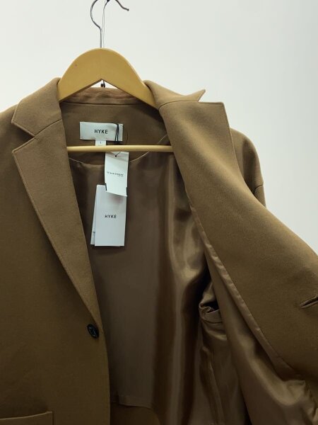 HYKE(ハイク) / 25AW/WOOL JACKETテーラードジャケット/1/ウール/BRW