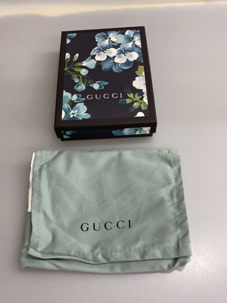 希少✨グッチ ケース PVC GG ブルームス 花柄 キーリング GUCCI（グッチ） GGブルームス GGスプリーム 花柄 カードケース パス
