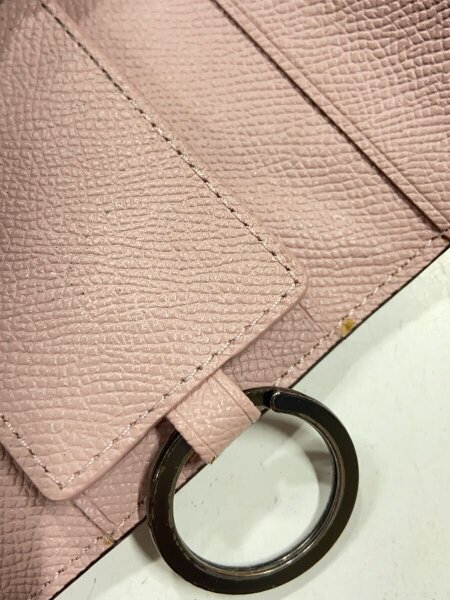 本物保証 COACH 6 リング キー ケース クロスグレイン レザー