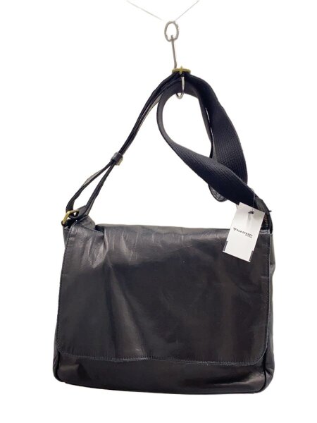 DAKOTA(ダコタ) / BLACK LABEL/ショルダーバッグ/レザー/BLK | 中古品 