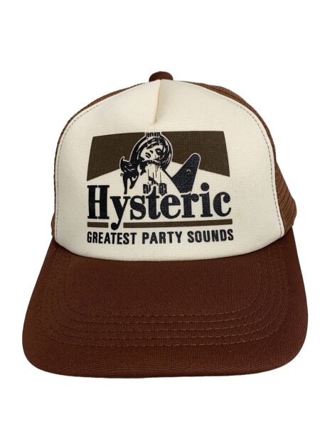 Hysteric メッシュキャップ ブラウン/ショッパー付き HYSTERIC GLAMOUR(ヒステリックグラマー) / メッシュキャップ