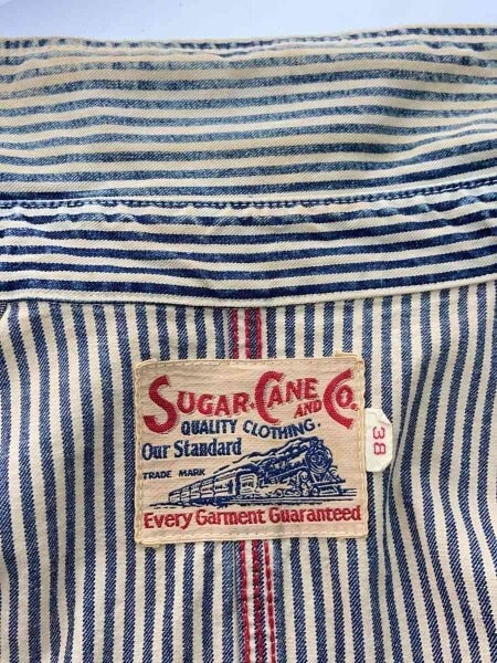SUGAR CANE(シュガーケイン) / ヒッコリーカバーオール/38/コットン
