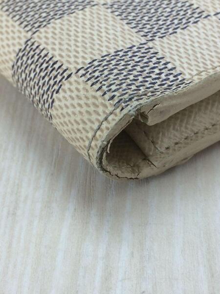 ルイヴィトンLV N63072 ポルトフォイユ・アンソリットダミエアズール