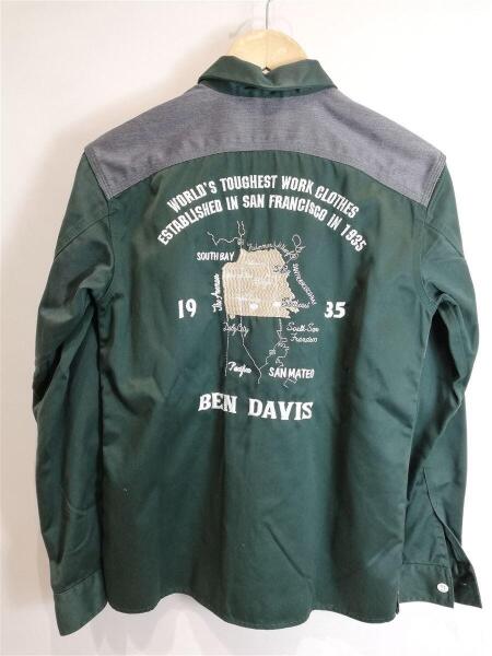 31 緑 グリーン BEN DAVIS ベンデイビス フリスコ ワーク パンツ Green