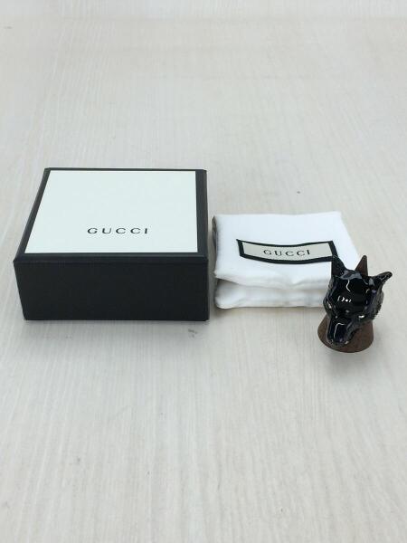 GUCCI(グッチ) / グッチ/リング/13号/BLK/ANGER FOREST ウルフ 
