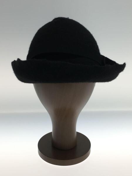 COMME des GARCONS(コムデギャルソン) / ハット/M/ウール/BLK/無地 