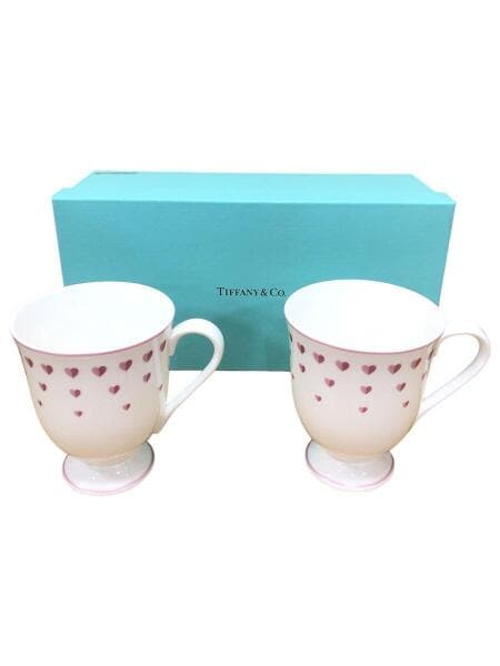 Tiffany&Co コーヒーカップ ピンクセット