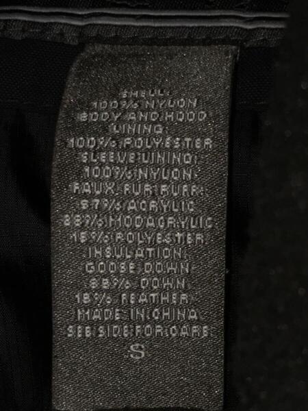 EDDIE BAUER(エディーバウアー) / ダウンジャケット/S/ナイロン/BLK