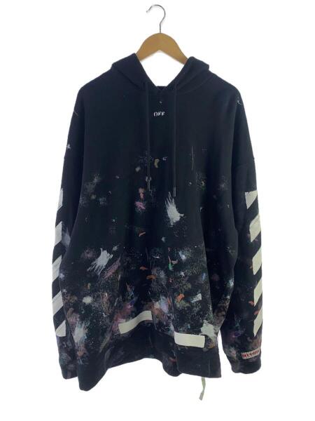 OFF-WHITE(オフホワイト) / パーカー/XXL/コットン/BLK/プリント 
