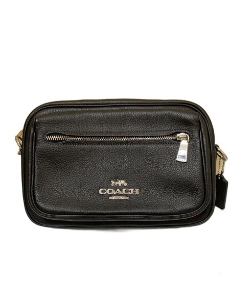 COACH(コーチ) / エリアス/クロスボディ/ショルダーバッグ/レザー/BLK 