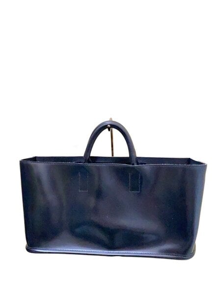 PIENI ブラック レザー ハンドバッグ PIENI(ピエニ) / ハンドバッグ/--/BLK/無地// | 中古品の販売・通販