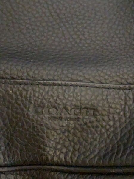 COACH(コーチ) / リュック/レザー/BLK/無地/F72510 | 中古品の販売