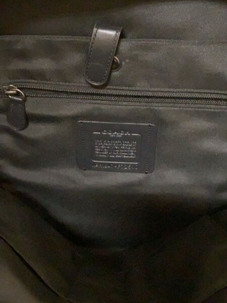 COACH(コーチ) / リュック/レザー/BLK/無地/F72510 | 中古品の販売
