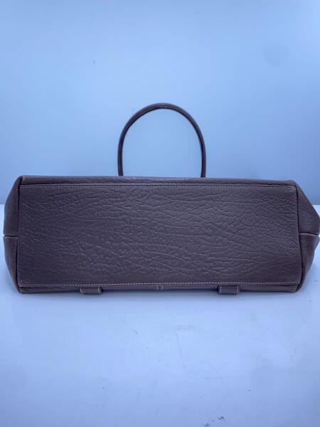 Do-45 オーストリッチ ハンドバッグ ブルー 本革