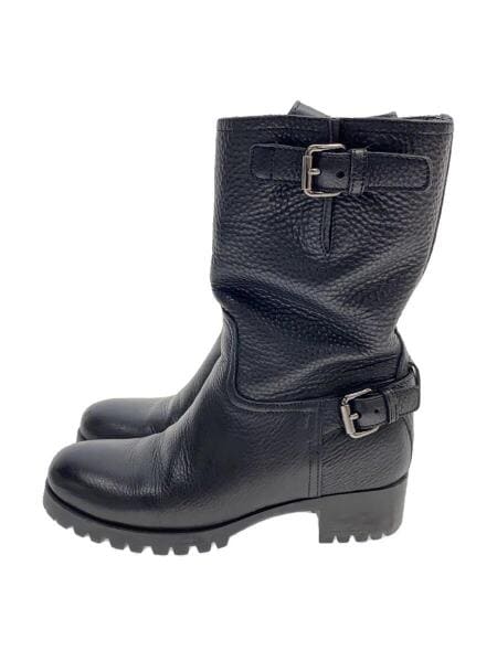 PRADA(プラダ) / エンジニアブーツ/--/BLK/レザー | 中古品の PRADA(プラダ) / エンジニアブーツ/--/BLK/レザー | 中古品の