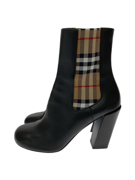 BURBERRY(バーバリー) / ノバチェック/ヒール/サイドゴアブーツ BURBERRY(バーバリー) / ノバチェック/ヒール/サイドゴアブーツ